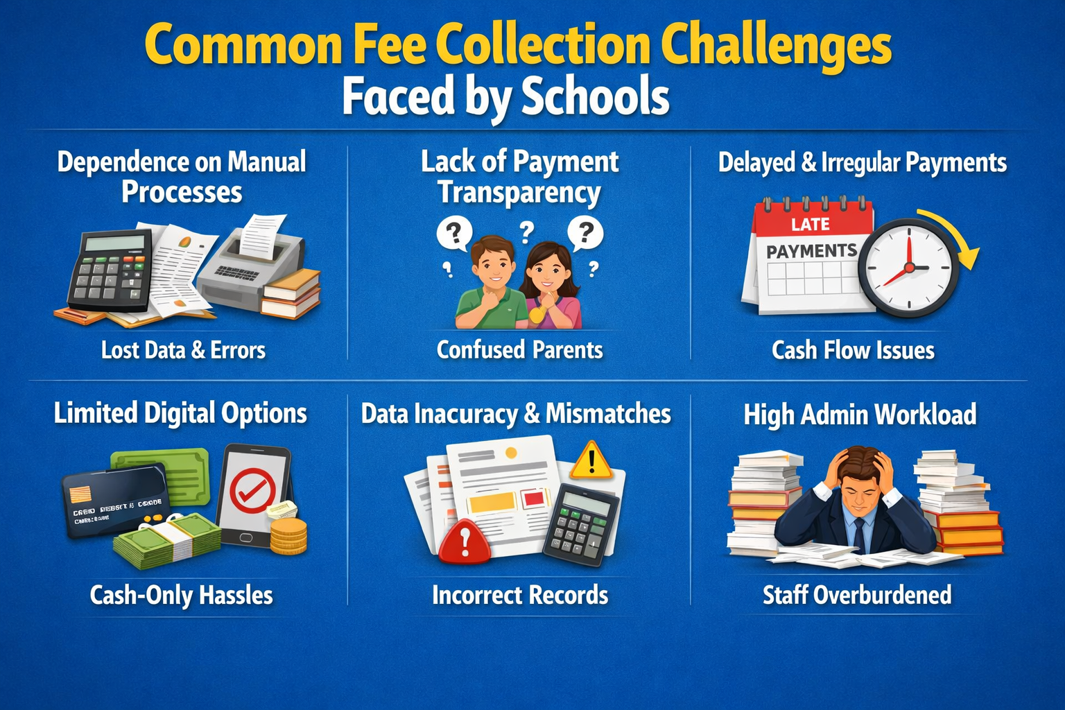 Common Fee Collection Challenges Faced by Schools