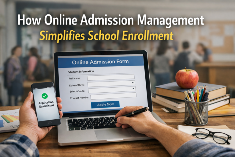 How Online Admission Management Simplifies School Enrollment